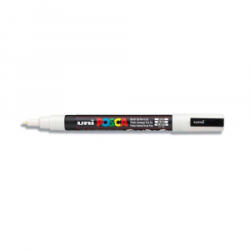 uni Dekormarker 0, 9-1, 3mm, PC-3M Posca fehér (2UPC3MFEH) (2UPC3MFEH)