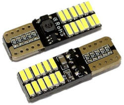 Autolife 12/24V Canbus T10-4014-24SMD Fehér (T10-24SMD) - olaj