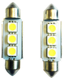 Autolife 3SMD LED 36mm-es Szofita SMD-10X36-3SMD (1110) - olaj