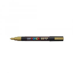 uni Dekormarker 0, 9-1, 3mm, PC-3M Posca arany (2UPC3MA) (2UPC3MA)