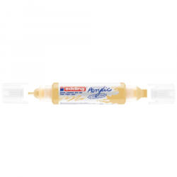 edding Akril marker 2-3mm, és 5-10mm, 3D kétvégű 5400 pasztell citromsárga (7580247013) (7580247013)