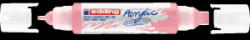 edding Akril marker 2-3mm, és 5-10mm, 3D kétvégű 5400 mályva (7580247025) (7580247025)