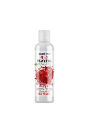 SWISS NAVY 4 In 1 Lubricant with Poppin Wild Cherry Flavor - 1 fl oz / 30 ml