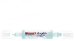 edding Akril marker 2-3mm, és 5-10mm, 3D kétvégű 5400 pasztellkék (7580247014) (7580247014)