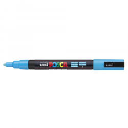 uni Dekormarker 0, 9-1, 3mm, Posca PC-3M világoskék (2UPC3MVK)