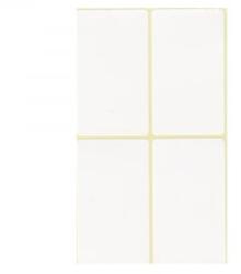 Etikett címke, 40x70mm, 15 lap, 4 címke/lap (ISCIN4070) (ISCIN4070)