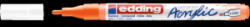 edding 5300 Akril marker 1-2mm, neon narancssárga (7580246001) (7580246001)