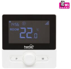 Somogyi Elektronic THES25BWIFI vezeték nélküli szobatermosztát, smart, hordozható és falra szerelhető, Wi-Fi kapcsolat, programozható, ablaknyitás érzékelés, fekete (178949)