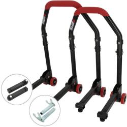 SEFIS MOTO SEFIS M20 összecsukható univerzális motoros állvány első és hátsó szett - tüskék / kampók (6438-SM-051304)