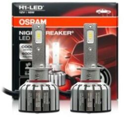 OSRAM 2 db-os LED-es izzókészlet H1 Osram Led Smart, 16W, 12V, doboz, jóváhagyás Rare