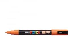 uni Dekormarker 0, 9-1, 3mm, Posca PC-3M narancs (2UPC3MN) (2UPC3MN)