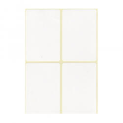  Etikett címke, 45x70mm, 15 lap, 4 címke/lap (ISCIN4575) (ISCIN4575)