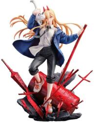 SEGA Láncfűrész ember szobor 1/7 Power & Meowy 28 cm (SEGA52771)