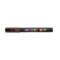 uni Dekormarker 0, 9-1, 3mm, Posca PC-3M barna (2UPC3MB)