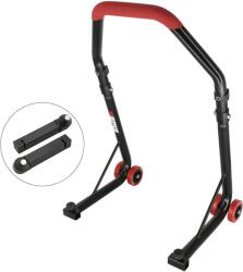 SEFIS MOTO SEFIS D18 Univerzális első motorkerékpár állvány, piros, tüske (6287-SM-180035)