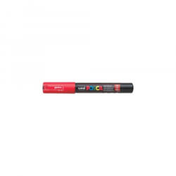 uni Dekormarker 0, 7-1mm, Posca PC-1M piros (2UPC1MP) (2UPC1MP)