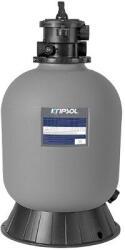 Kripsol S2 Top Szelepes Fújt PE Szűrőtartály D400 - 6m3/h (S2-400TOP) - pepita