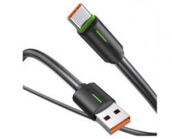 USAMS YU USB-Type-C 18W kábel 100cm fekete (SJ732USB01)