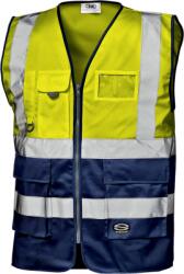 Sir Safety System Vesta Grifone Hi-Vis, navy/galben, marimea L/XL, Sir Safety MC3513EGXL