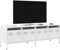 vidaXL fehér hidegen hengerelt acél TV-szekrény 135 x 39 x 43, 5 cm (VD851309)