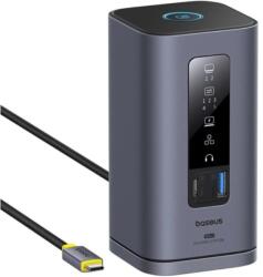 Baseus Spacemate 10-in-1 HUB és töltőállomás, szürke (B0056810281300)