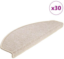 vidaXL 30 db tópszínű lépcsőszőnyeg 65x24x4 cm (VD3365755)