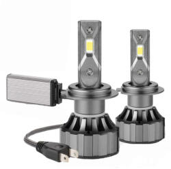 2 darab LED H7 izzó V20 modell, 120W, Canbus, 12000Lm, 6000K, IP67 (DR8-220-112)