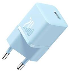 Baseus GaN5 Mini hálózati gyorstöltő 20W, USB Type-C, kék (CCGN050103)