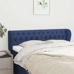 vidaXL kék szövet fejtámla 163x23x78/88 cm (VD3117492)