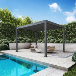 SUN ELEGANCE 3x4 m antracit terasz pergola (005843)