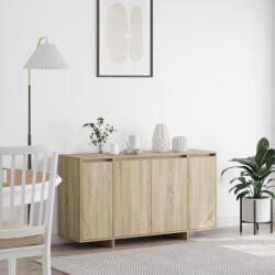vidaXL tölgy oldalszekrény Sonoma tölgy Mérnöki fa 135 x 41 x 75 cm (VD3333888)