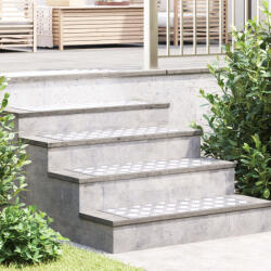 vidaXL Alumínium Rácsos Lapok 4 db Csúszásgátló 80x30 cm (VD4104304)