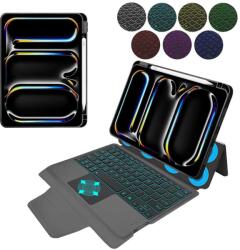 Techsuit Billentyűzet borító iPad Pro 11 (2024) készülékhez - Techsuit KeyTab Pro - fekete (KF2330478)