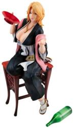  Bleach: Thousand-Year Blood War G. E. M. Sorozat PVC szobor Rangiku Matsumoto Tipsy Ver. 19 cm (MEHO840272)