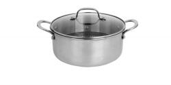 Zilan Fazék fedővel ZILAN, rozsdamentes acél, tapadásmentes, átmérő 24 cm / ZLN 9648 (ZLN9648)