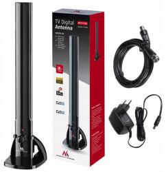 Maclean Dvbt T2 Szobaantenna Beltéri Dab Fm Erős 100dBuV Tápegység Kábel (MCTV-930)