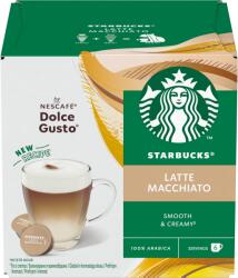 Starbucks Nescafé Dolce Gusto Latte Macchiato Kávékapszula, 12 kapszula, 6 ital, 129 g