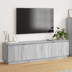 vidaXL TV szekrény LED Szürke Sonoma 180x38x49 cm Szerelt fa (VD3376149)