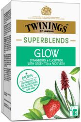 TWININGS Világító tea eperrel és uborkával, Twinings Superblends, 18 tasak, 36 g