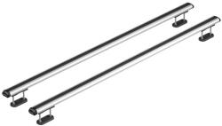 KUMA aluminium tetőcsomagtartó rúd szett, hosszanti rúdakon szerelhető 2db - L - 129 cm (N15008)