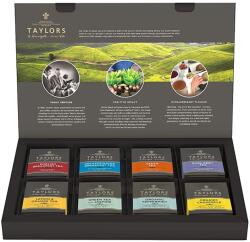 Taylors of Harrogate Teakeverék csomag, Taylors of Harrogate, Angol reggeli fekete tea, Koffeinmentes reggeli, Assam, Earl Grey, Citrom és Narancs + Jázmin zöld tea, Bio menta forrázat, Bio kamilla, 48 tasak, 108 g