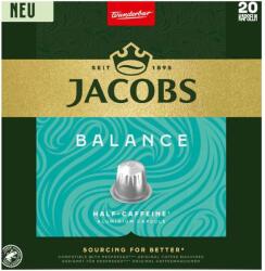Jacobs Kávékapszulák, Jacobs Balance, Nesspresso kompatibilis, 20 db, 104 g