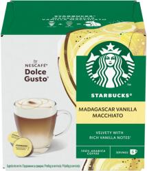 Starbucks Madagascar Vanilla Macchiato kávékapszula a Nescafe Dolce Gusto-tól, 12 kapszula, 6 ital, 132 g