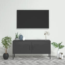 vidaXL antracitszürke acél TV-szekrény 105 x 35 x 50 cm (VD336231)