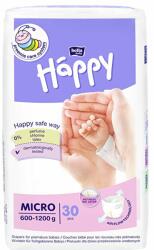 Bella Scutece prematuri micro 600-1200gr, 30 bucati, Bella Baby