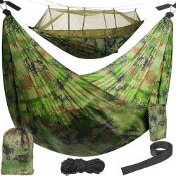 Gardlov Santiago Army túra függőágy 260x140 cm hálóval kényelmes pihenés (5900779936157)