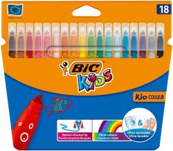 BIC Bic, Kids, Kid Couleur, carioci, 18 culori
