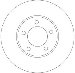 TRW Disc frana fata TRW DF4384