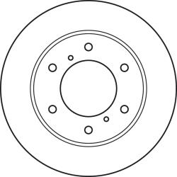 TRW Disc frana fata TRW DF6735