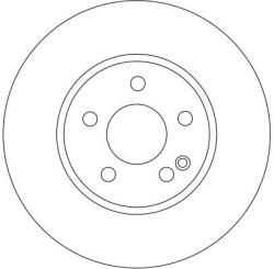 TRW Disc frana fata- PS TRW DF4373